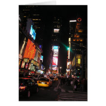 Times Square Greeting Cards