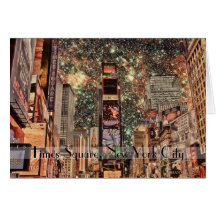Times Square, New York City Greeting Cards