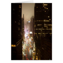 Times Square NYC Card