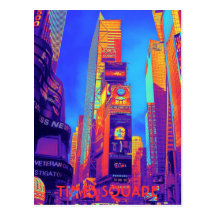 TIMES SQUARE POST CARDS