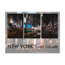 Times square postcard