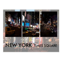 Times square postcard