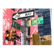 Times Square Postcard