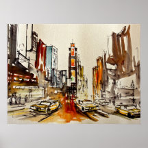 Times Square Print