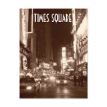 Times Square (sepia) postcards