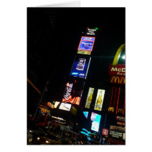 times square signs cards