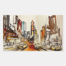 Times Square Stickers