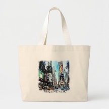 Times Square Tote Bag