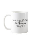 Timmy ho's for Christmas mugs