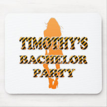 Timothy's Bachelor Party Mouse Pads