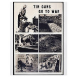 Tin Cans Go To War flyers
