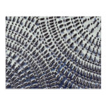 Tin plate texture postcard