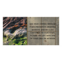 Tin Slag Mountain Personalized Photo Card