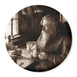 Tin Smith - Making toys for Children Fridge Magnet