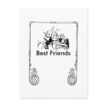 Tin Woodman And Scarecrow, Best Friends Postcards