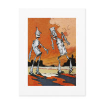 Tin Woodman Vintage Illustration Postcard
