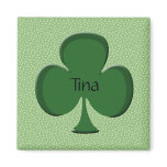 Tina Shamrock Magnet