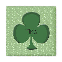 Tina Shamrock Magnet