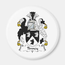 Tinney Family Crest Magnet