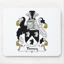 Tinney Family Crest Mouse Mats