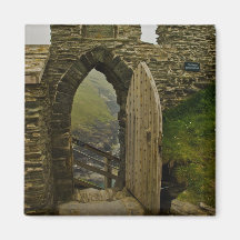 Tintagel Castle Fridge Magnet