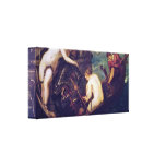 Tintoretto - rescue of Arsinoe Gallery Wrap Canvas