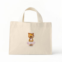 Tiny Ballet Bear Bag