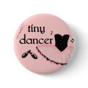 Tiny Dancer Round Ballet Button