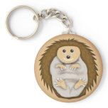 tiny hedgehog keychains