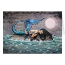 Tiny Island Mermaid Card