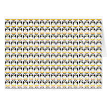 Tiny Penguins Greeting Card