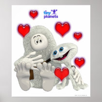 Tiny Planets All You need is Love Print