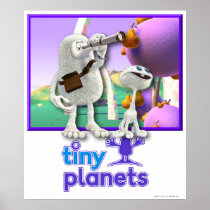 Tiny Planets Flocker Spotter Print