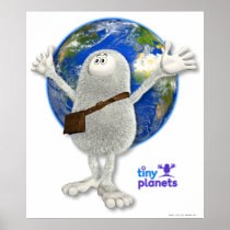 Tiny Planets Whole World Print