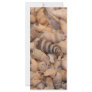 Tiny sea shells custom rack card