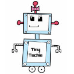 Tiny Techie Girls Tee t-shirts