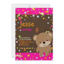 Tiny Teddy Bear Personalised Party