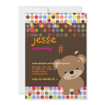Tiny Teddy Bear Personalised Party