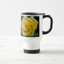 Tiny Yellow Rose Coffee Mug