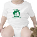 Tioga SF Trees - Infant Creeper t-shirts