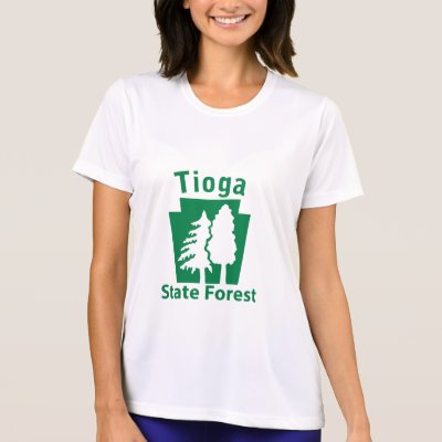 Tioga SF Trees - Women's Microfiber T Shirts by pastatestore