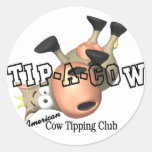 Tip a Cow T-shirts and Gifts. stickers