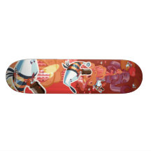 Tip Tap on the empire state building Skateboard Deck