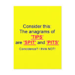Tip your bartender postcards