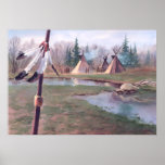 TIPI CAMP by SHARON SHARPE posters