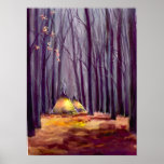 TIPI LEAVES by SHARON SHARPE Print