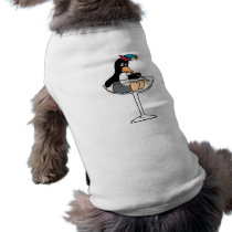Tipsy Penguin Dog Tee Shirt