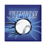 Tipton Baseball Magnet
