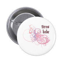 Tire Babe Pin