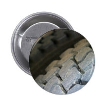 Tire Surface Pinback Button